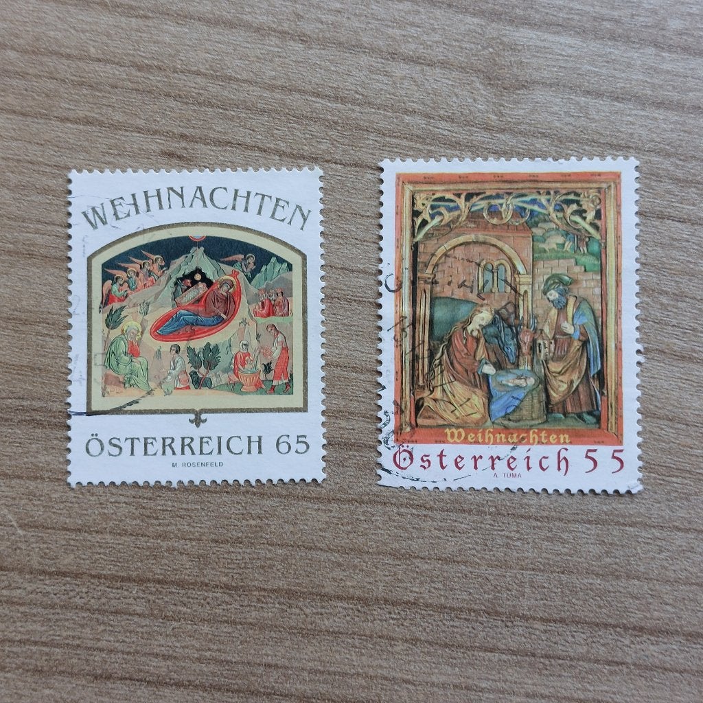 Oostenrijk  Mi 2692/93, Ophalen of Verzenden, Gestempeld