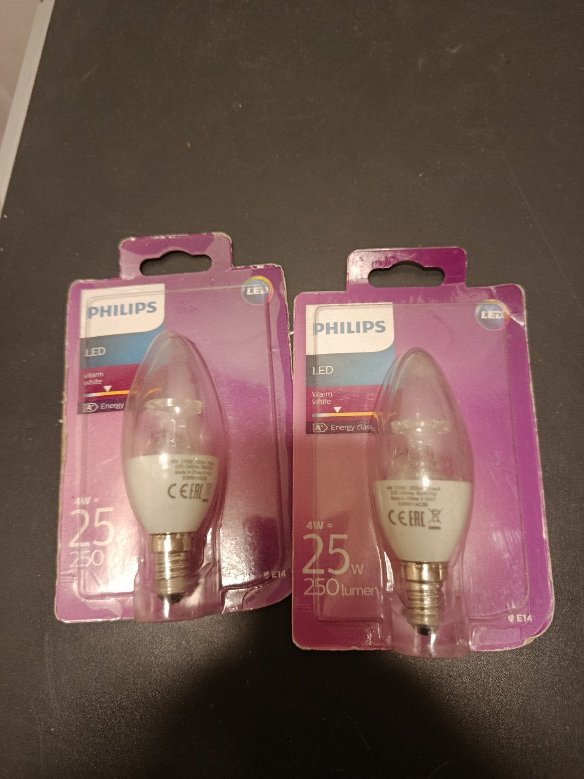 Philips LED lamp E14 4W (25W equivalent) warm wit, Philips, Led-lamp, E14 (klein), Nieuw