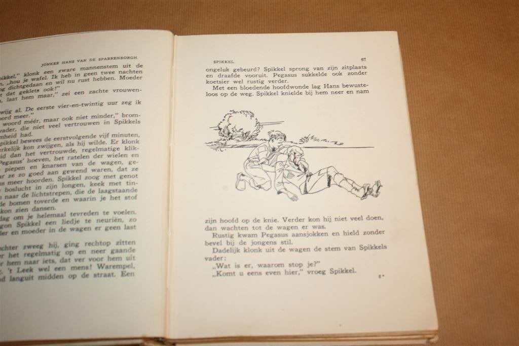 Lotgevallen Jonker Hans. Hoving. Uitg. Kluitman 1935., Ophalen of Verzenden, Gelezen