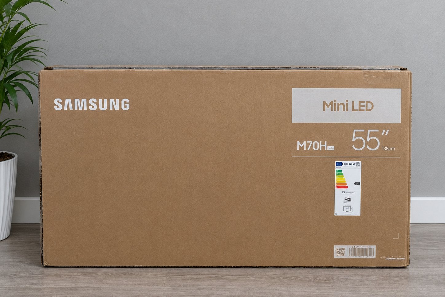 Samsung 55 inch Mini LED 4K Smart TV M70H (2026), Audio, Tv en Foto, Ophalen, LED, Zo goed als nieuw, Samsung