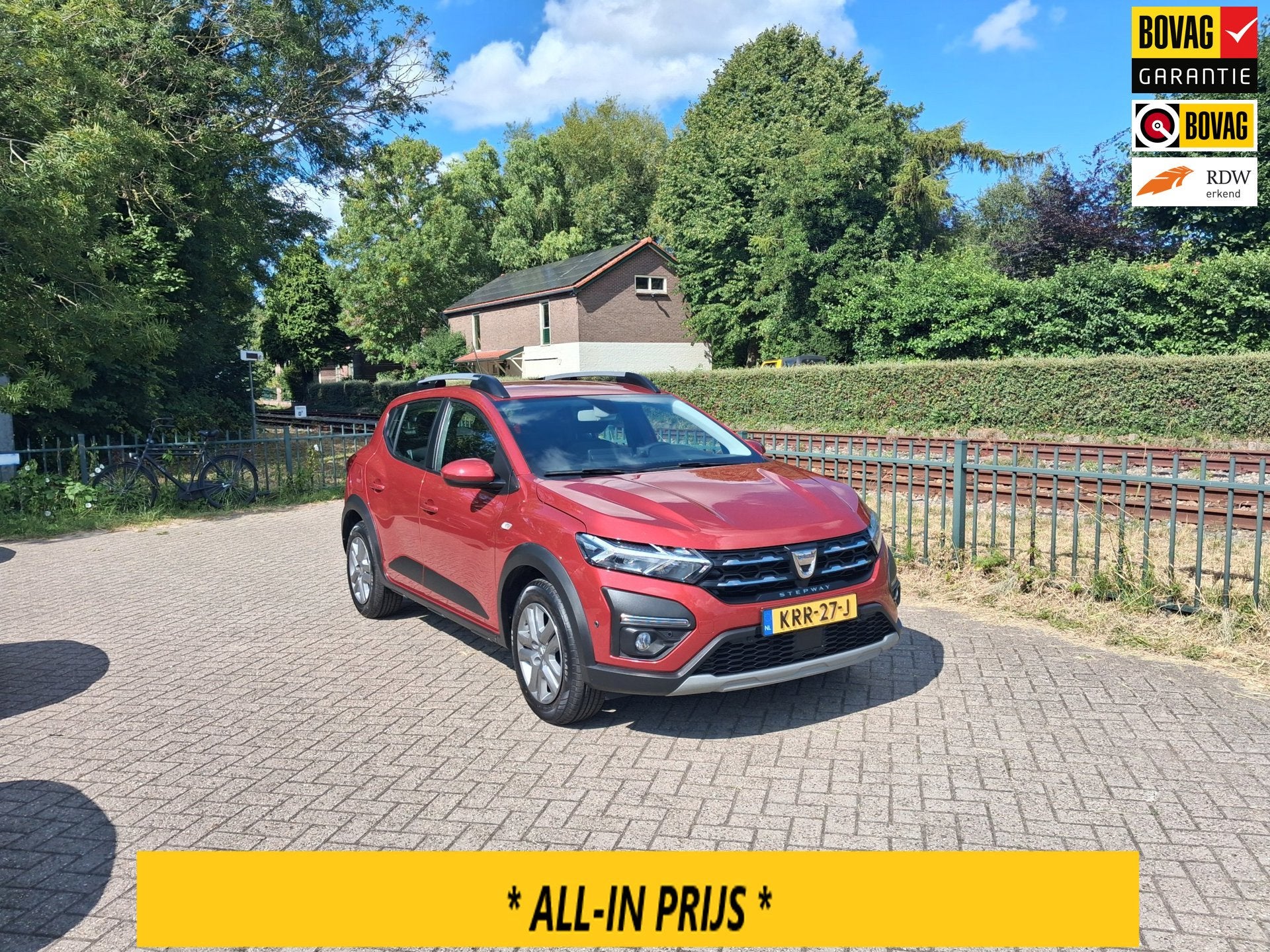 Dacia Sandero Stepway 1.0 TCe 100 ECO-G LPG G3 Expression ai, 12 maanden, Stof, Gebruikt, 610 kg