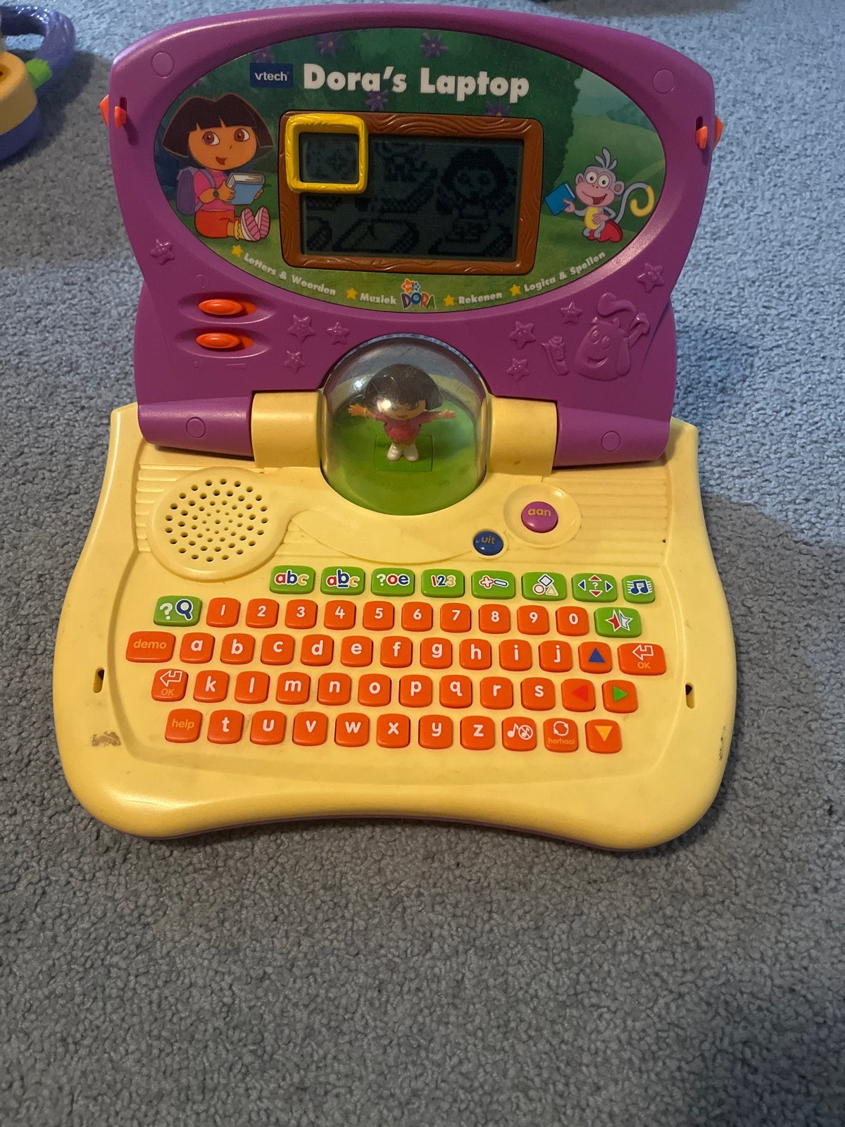VTech Dora's Laptop - Educatief Speelgoed, Kinderen en Baby's, Speelgoed | Vtech, Gebruikt, 2 tot 4 jaar, Ophalen of Verzenden