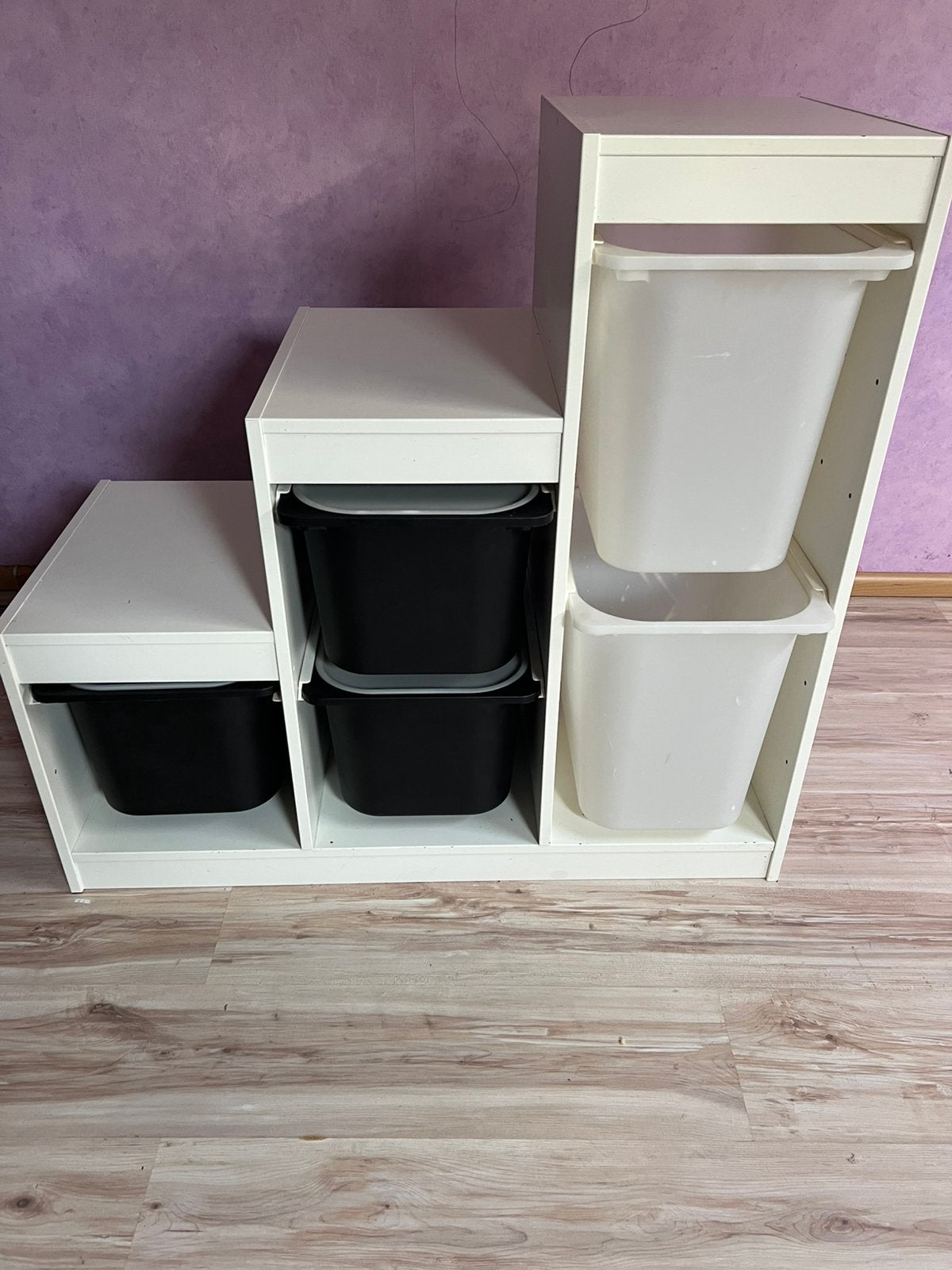 Trofast ikea kast met opberg bakken, Ophalen of Verzenden, Gebruikt