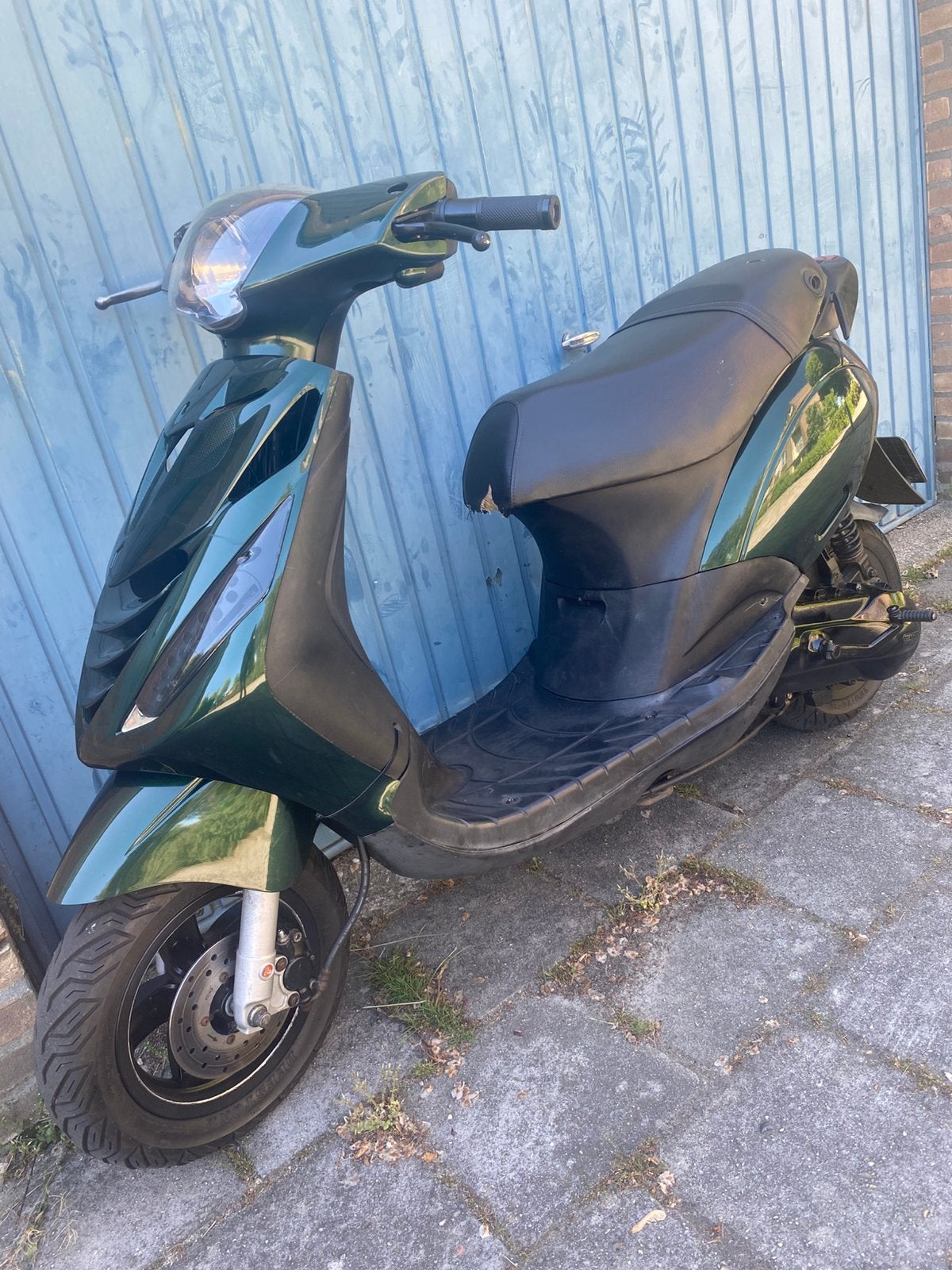 Zip 172cc snor 2015, Fietsen en Brommers, Scooters | Piaggio, Ophalen, Tweetakt, Zip, Zo goed als nieuw