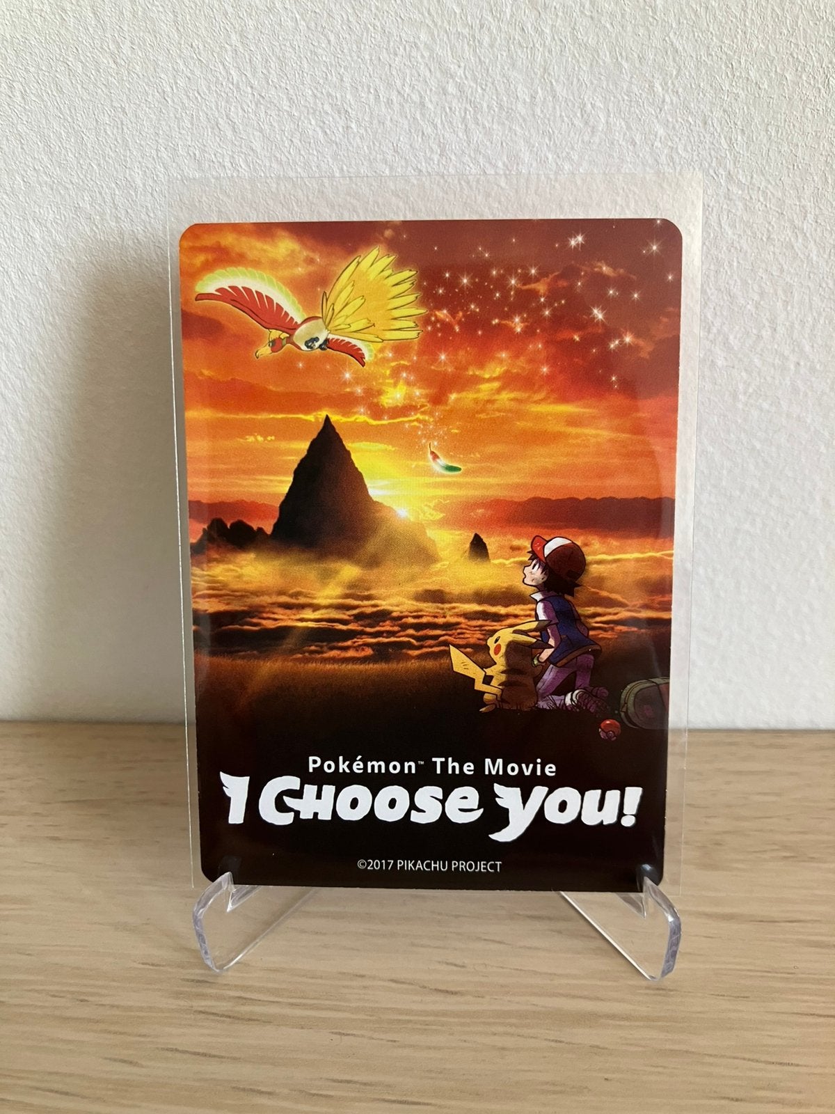 Pokemon The Movie - I Choose You! 2017 promo, Ophalen of Verzenden, Zo goed als nieuw, Losse kaart