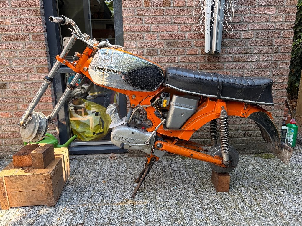 Zundapp KS50 517-50LA / watercooled / restauratie project, Fietsen en Brommers, Brommers | Zundapp, Gebruikt, KS50, Ophalen
