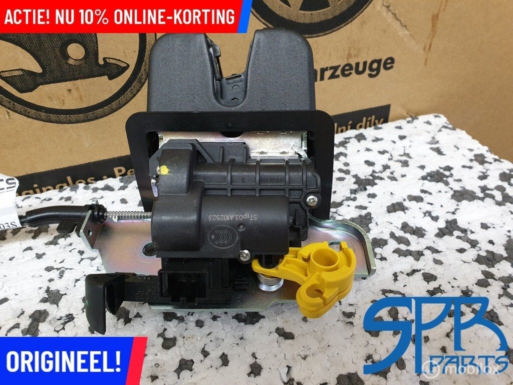 Slotmechanisme Achterklep Touran 5T 5TA827887B STELMOTOR, Gebruikt, Volkswagen, Ophalen of Verzenden, Volkswagen
