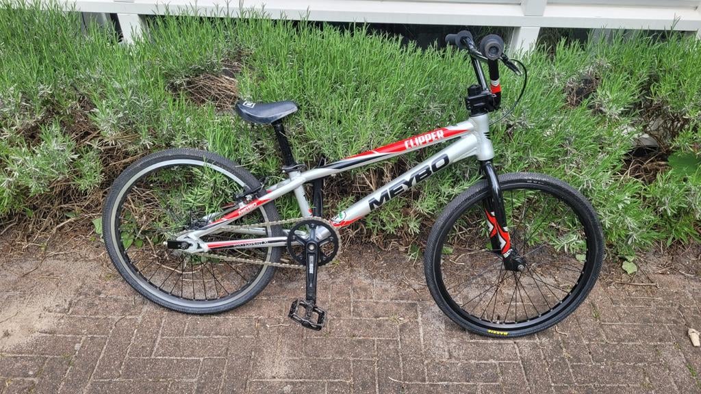 Meybo Clipper BMX Racefiets - Zo goed als nieuw, Velgrem, Meybo, Aluminium, Ophalen of Verzenden