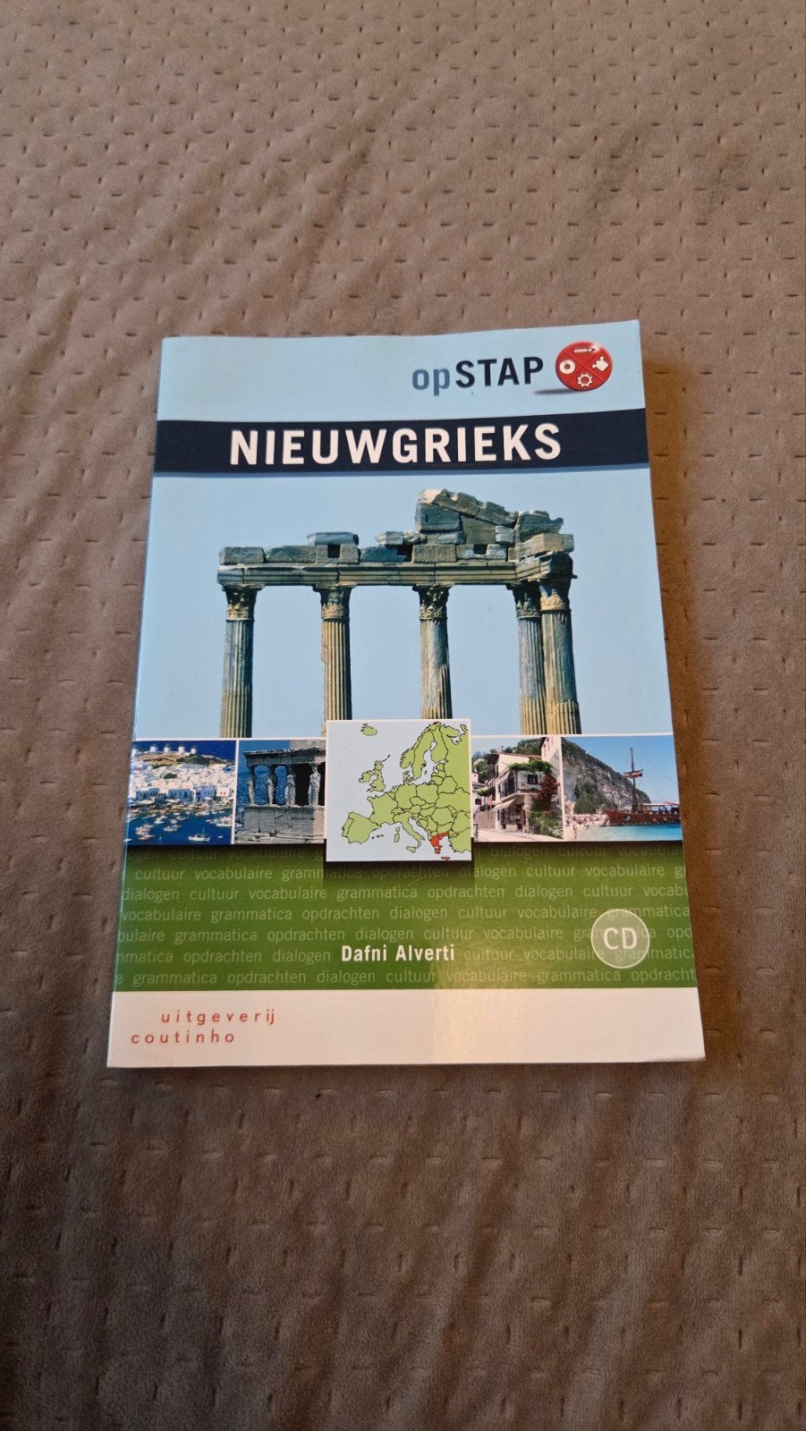 Dafni Alverti - Nieuwgrieks cursus Grieks met cd, Boeken, Ophalen of Verzenden, Zo goed als nieuw, Dafni Alverti