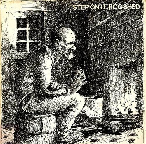 bogshed / step on it - alt/indie/punk - ZELDZAAM, Verzenden, Gebruikt, 12 inch