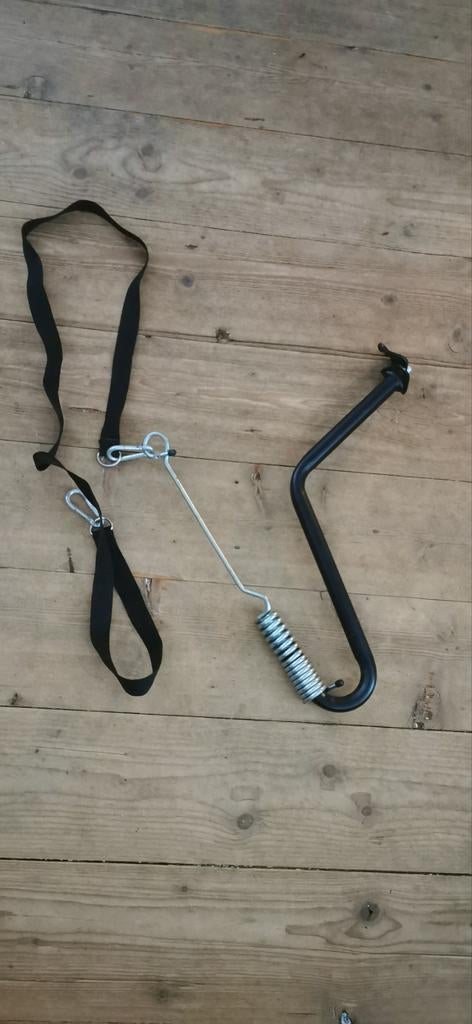 Honden Fietsbeugel met riem, Ophalen of Verzenden