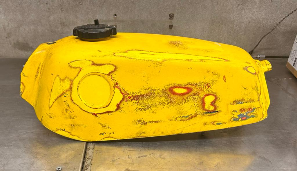 Puch Minicross/Cobra brandstoftank met dop en kraan, Ophalen of Verzenden, Gebruikt, Tank