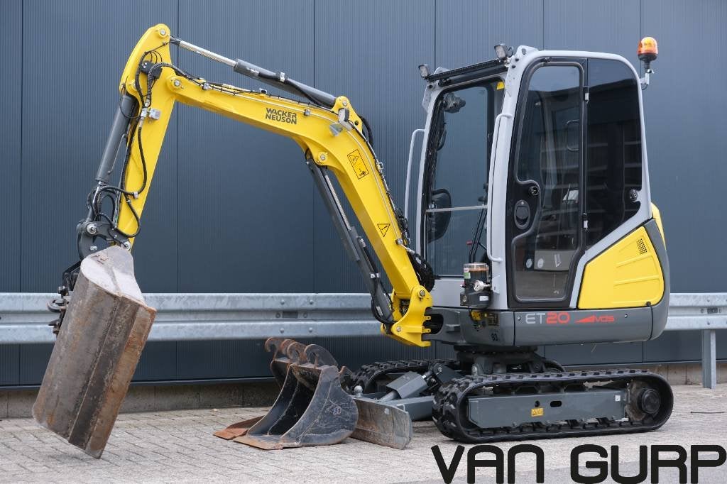 WACKER NEUSON ET 20 VDS | kantelstuk CW05 | Full option | 20, Graafmachine