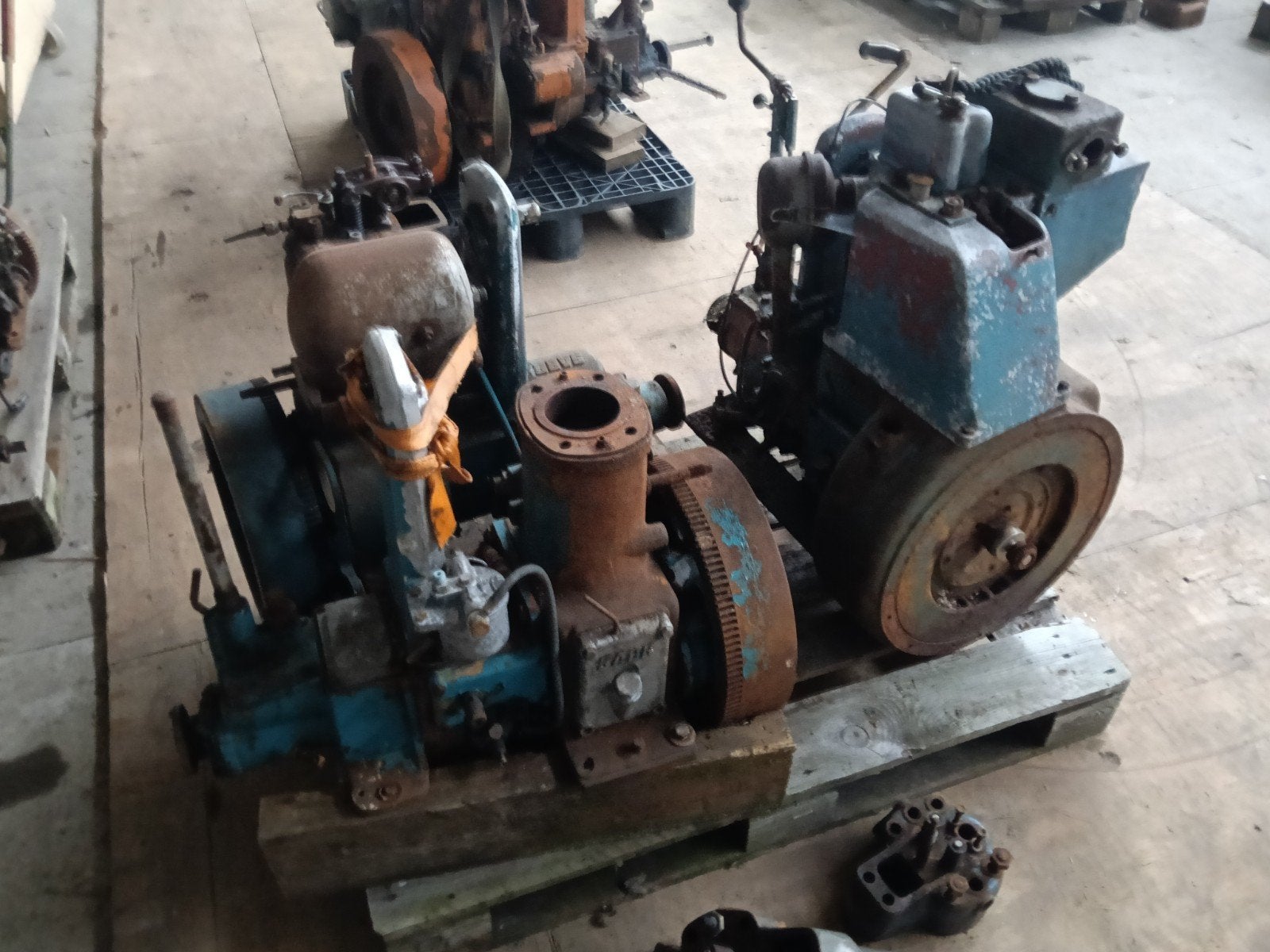 Sabb, Ophalen, Dieselmotor
