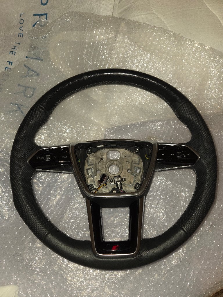 Stuur/ stuurwiel Audi A6 C8 stuurverwarming+ Flippers, Ophalen of Verzenden, Gebruikt, Audi