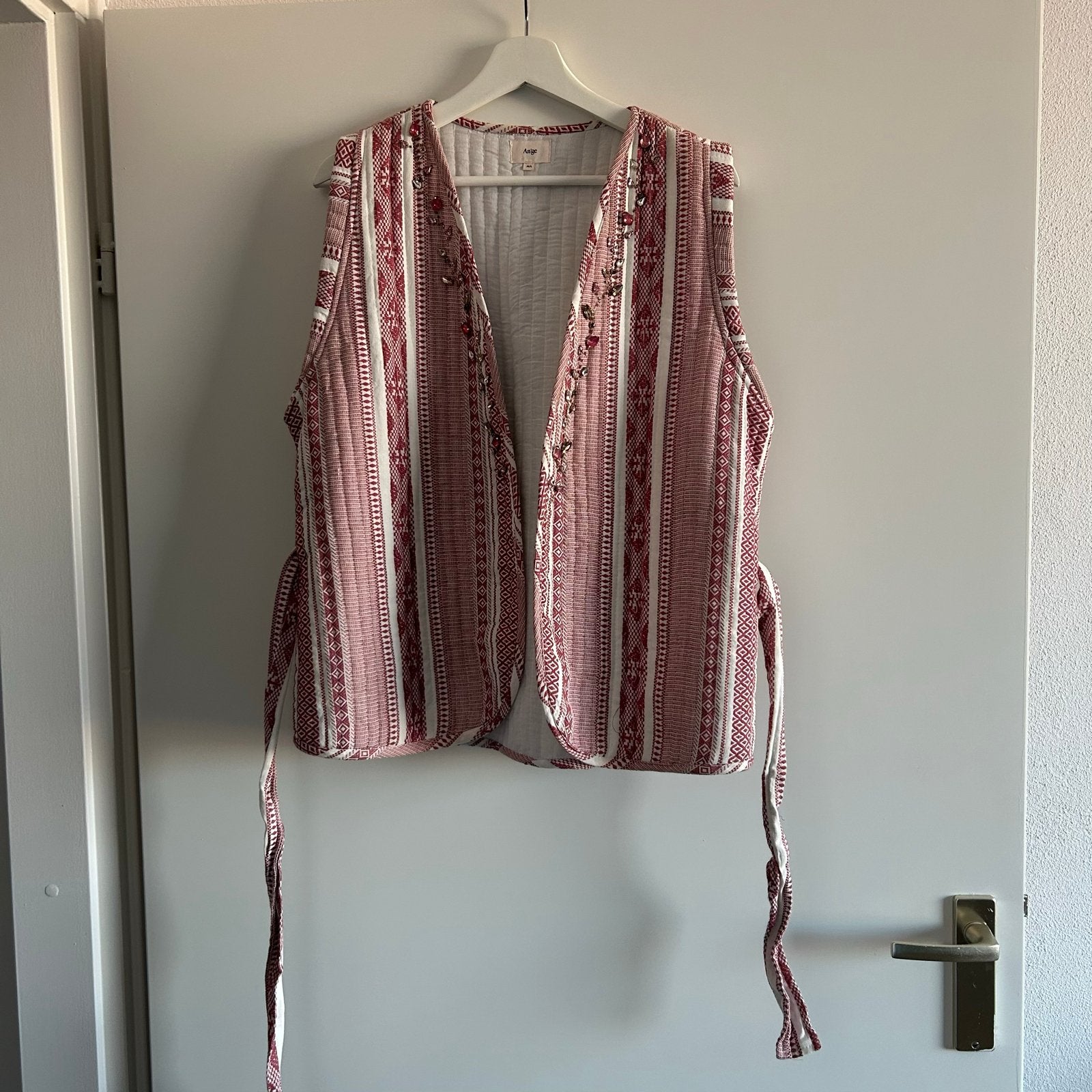 Toffe gilet van An'ge - Maat M/L, Ophalen of Verzenden, Zo goed als nieuw