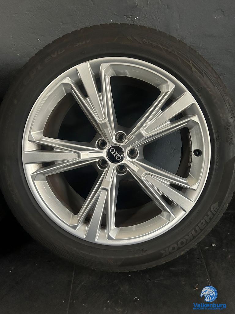 6mm! Originele Audi Q8 SQ8 4M8 21 inch velgen 5x112 winterba, Auto-onderdelen, Banden en Velgen, Gebruikt, -, 285 mm, -