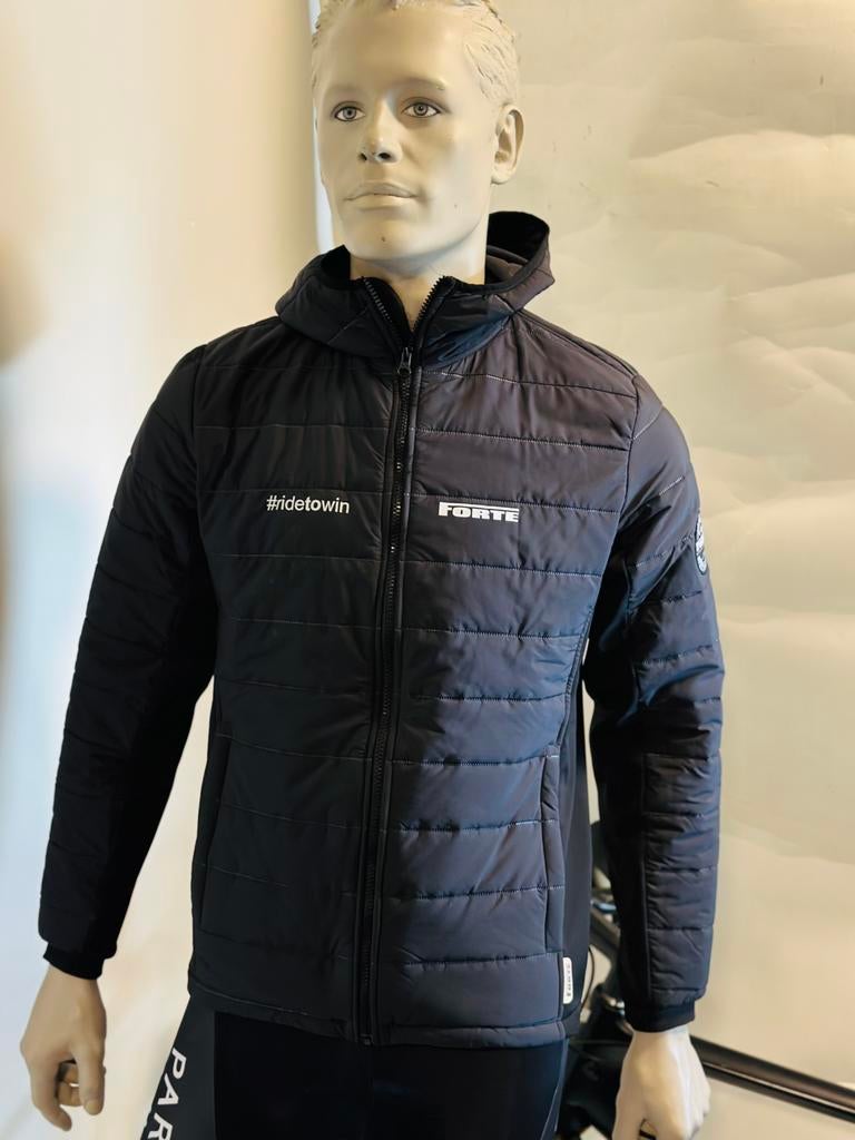 Sportkleding sportjas donsjas jas zomerjas skijas maat M, Maat 48/50 (M), Zwart, Forte, Ophalen of Verzenden