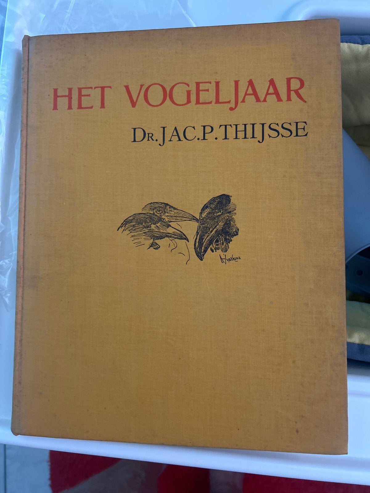 Het Vogeljaar - Dr. Jac. P. Thijsse (Vintage Boek), Boeken, Ophalen of Verzenden, Gelezen, Vogels