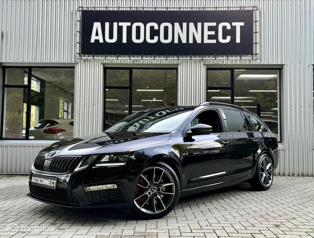 Skoda Octavia Combi 2.0 TSI RS. NAVI AUTOMAAT, CRUISE, STOEL, Gebruikt, 4 cilinders, 1984 cc, Alcantara