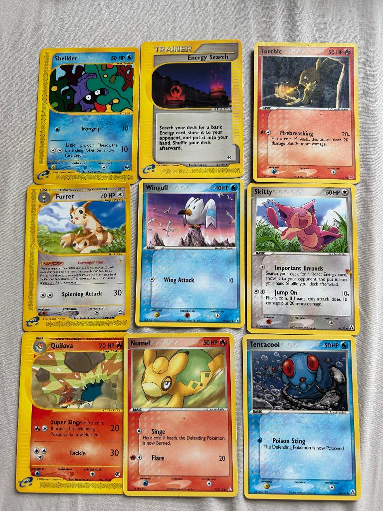 Pokemon kaarten, Ophalen of Verzenden, Zo goed als nieuw, Meerdere kaarten