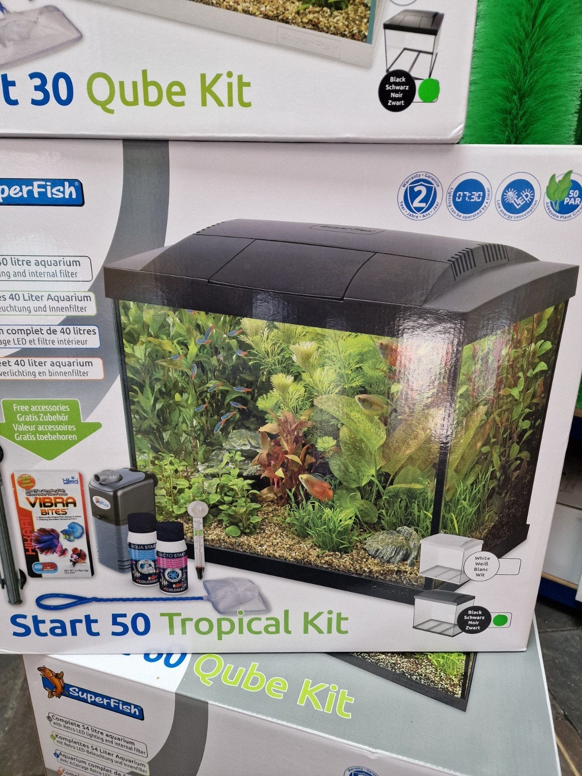 Aquarium start 50 tropical kit, Vlietweg 8 klundert, Www.aquadistri.com, Superfish, Nieuw