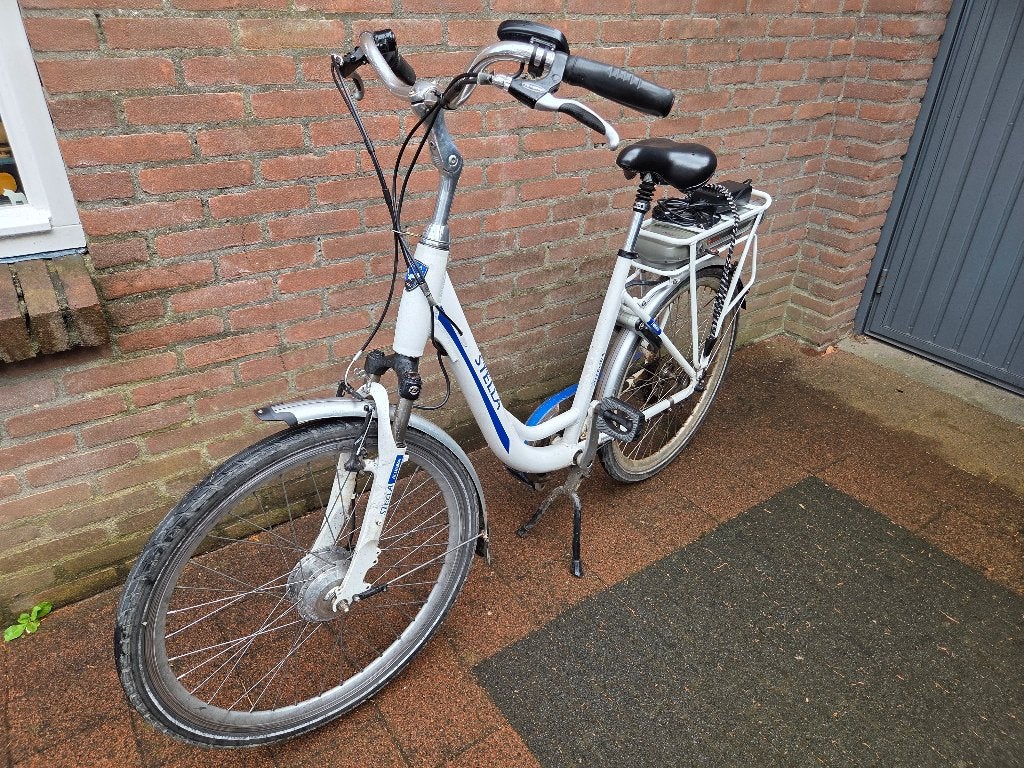 Stella Allegra fiets, Minder dan 30 km per accu, Gebruikt, 47 tot 51 cm, Ophalen