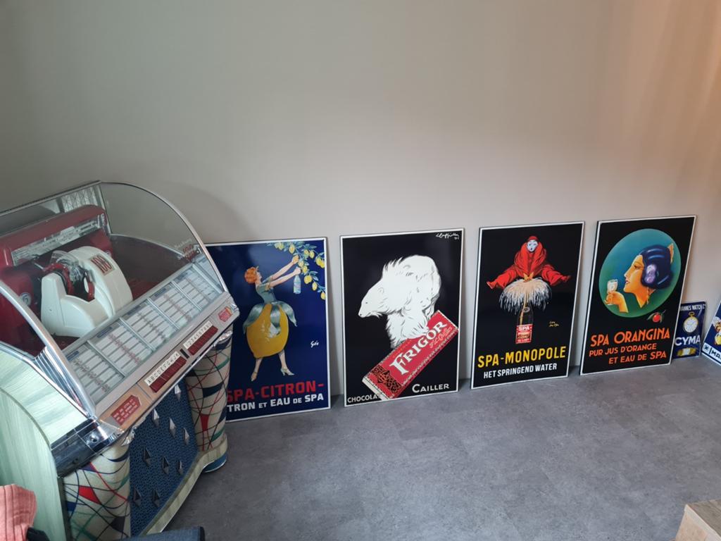 Diversen spa emaille borden nieuw, Ophalen of Verzenden, Reclamebord