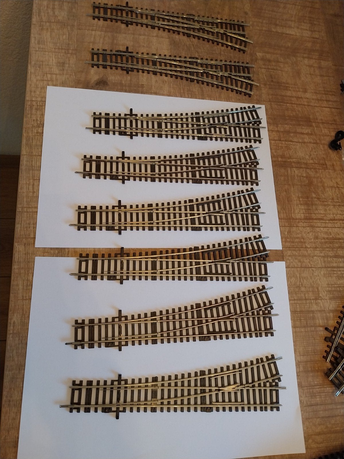 Rocoline, rechte wissels., Hobby en Vrije tijd, Ophalen of Verzenden, Zo goed als nieuw, Gelijkstroom, Rails