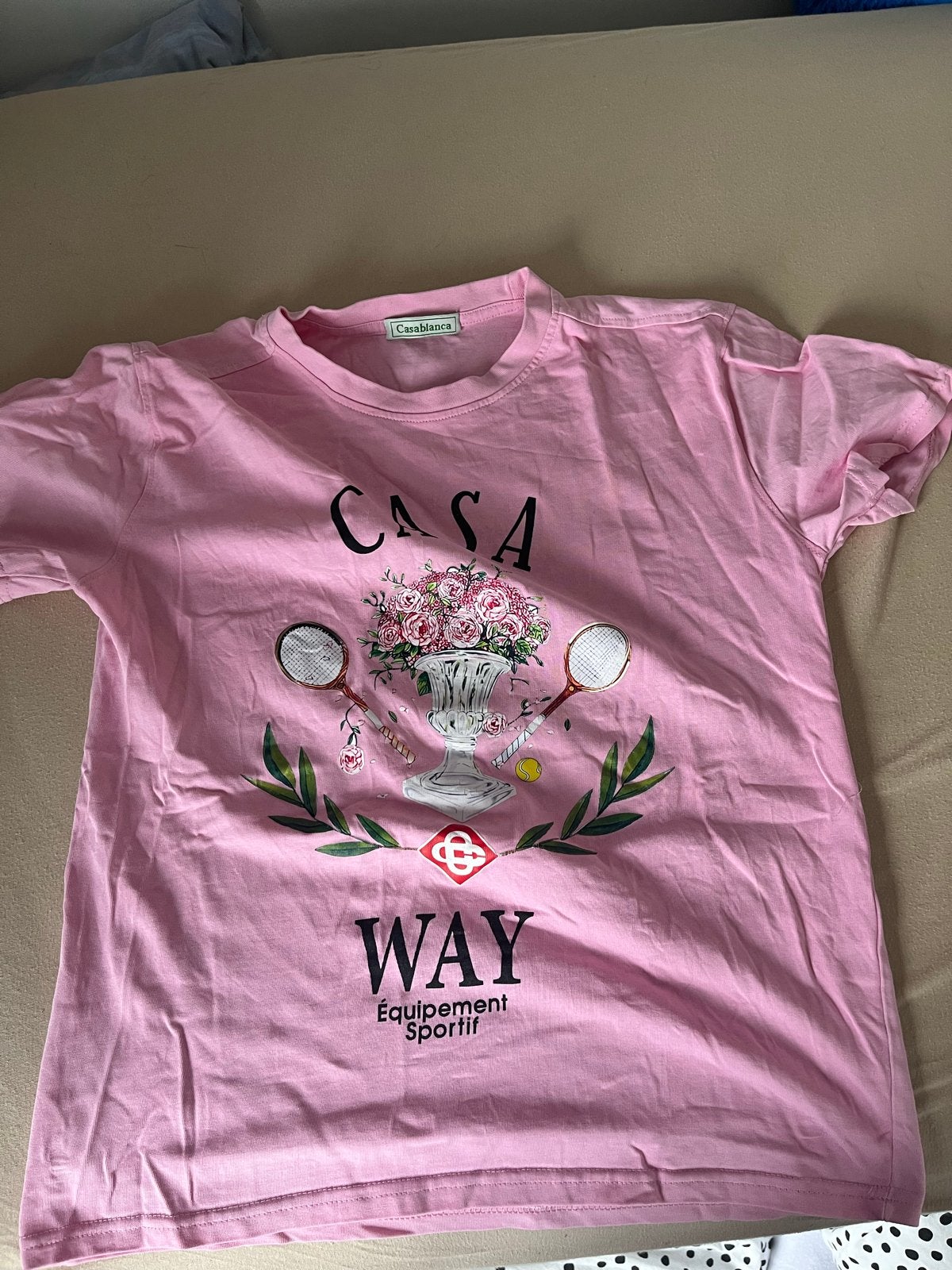 Casblanca shirt, Verzenden, Zo goed als nieuw, Maat 46 (S) of kleiner, Roze