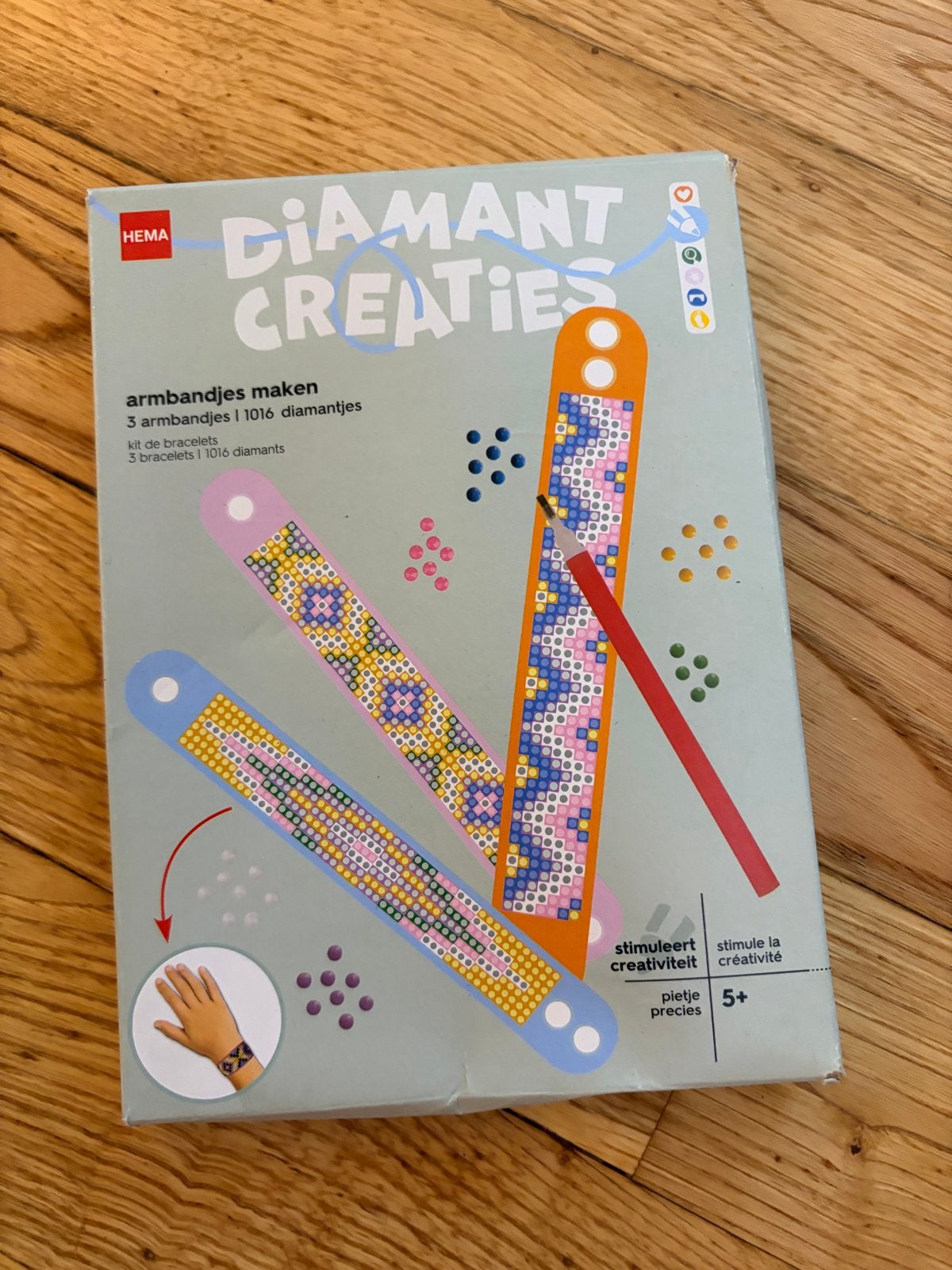 Hema Diamant Creaties Armbandjes Maken Knutselset, Ophalen, Nieuw, Overige typen
