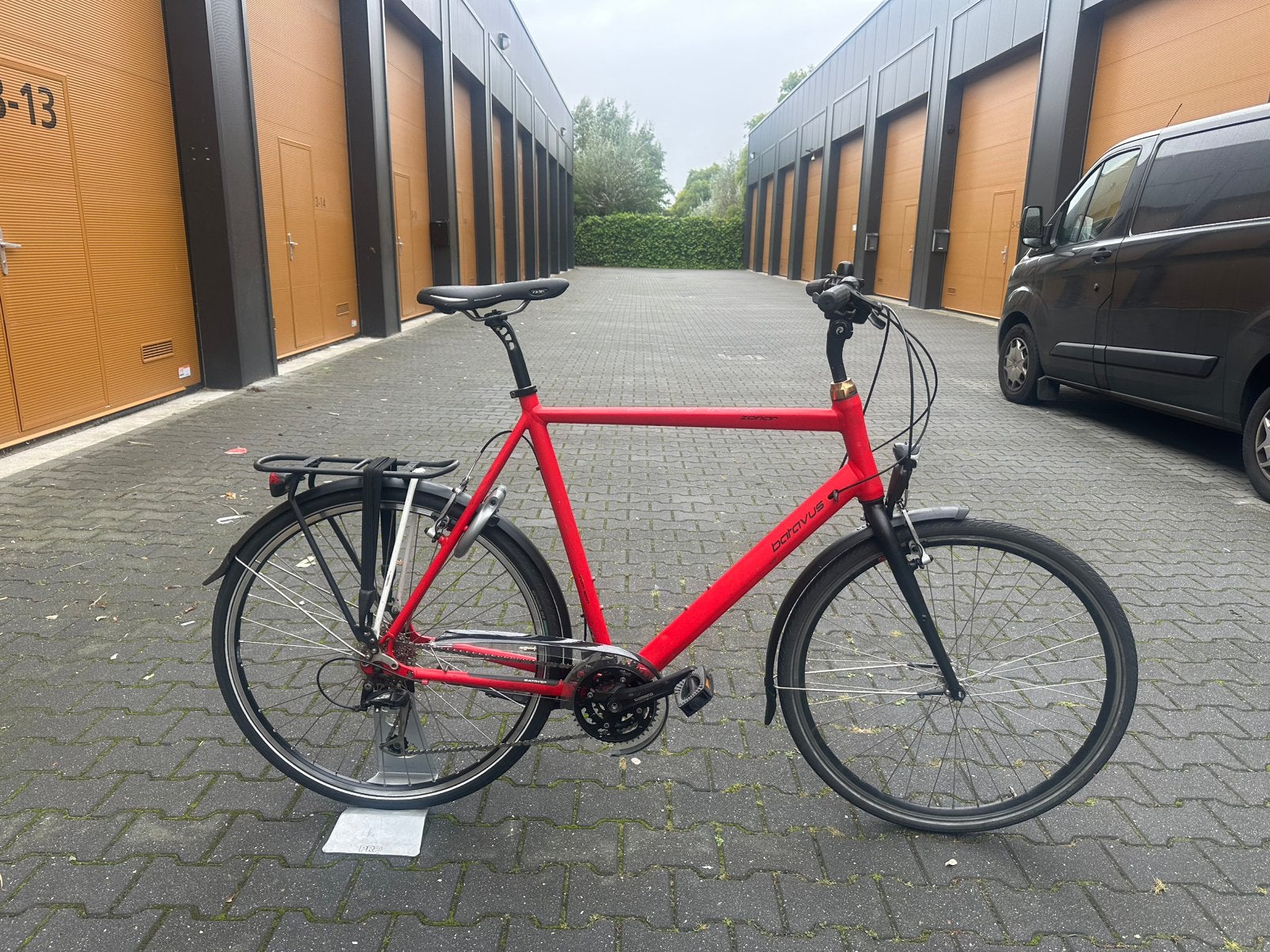 Batavus zonar heren 65 cm tourfiets, Ophalen, Gebruikt, Batavus, 56 cm of meer