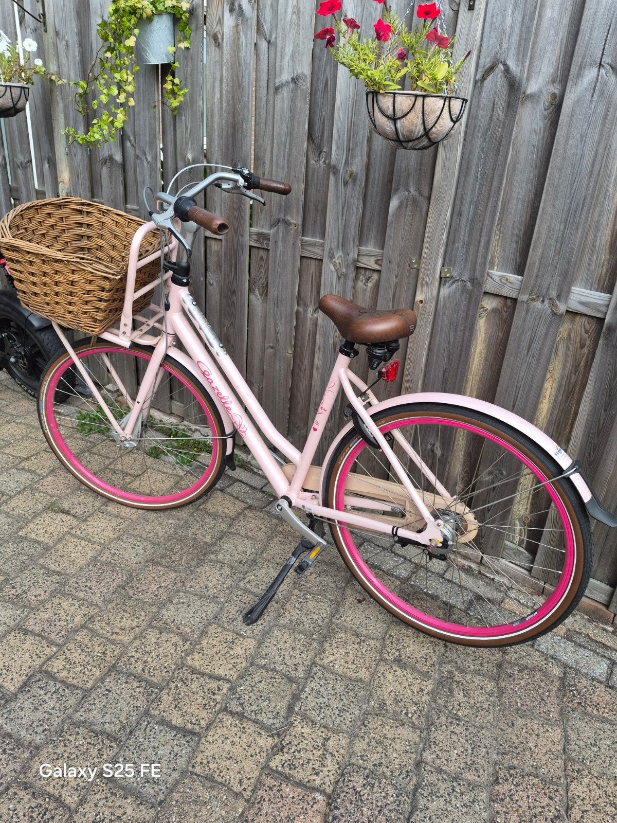 Prachtige roze Gazelle Miss Grace (3 versnellingen), Ophalen, 47 tot 50 cm, Versnellingen, Zo goed als nieuw