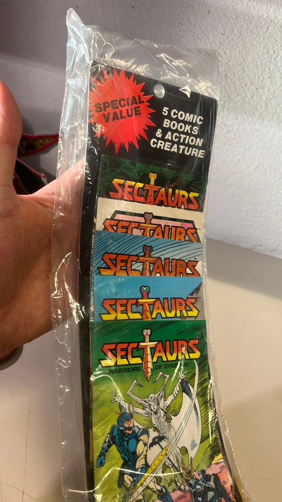 Sectaurs speelgoed 80’s comic’s and insect rare Toys, Ophalen of Verzenden, Zo goed als nieuw