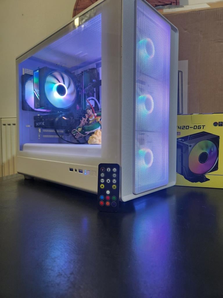 Win 11 Game PC i7 6700K | RX 580 8GB |  16GB DDR4 | M.2 SSD, Ophalen, Zo goed als nieuw, 4 Ghz of meer, HDD
