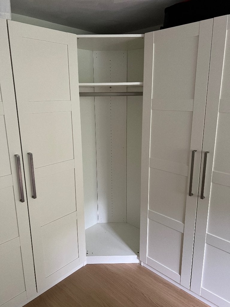 PAX hoekkast IKEA 201 hoog, Huis en Inrichting, Ophalen, Gebruikt, 200 cm of meer, Met plank(en)