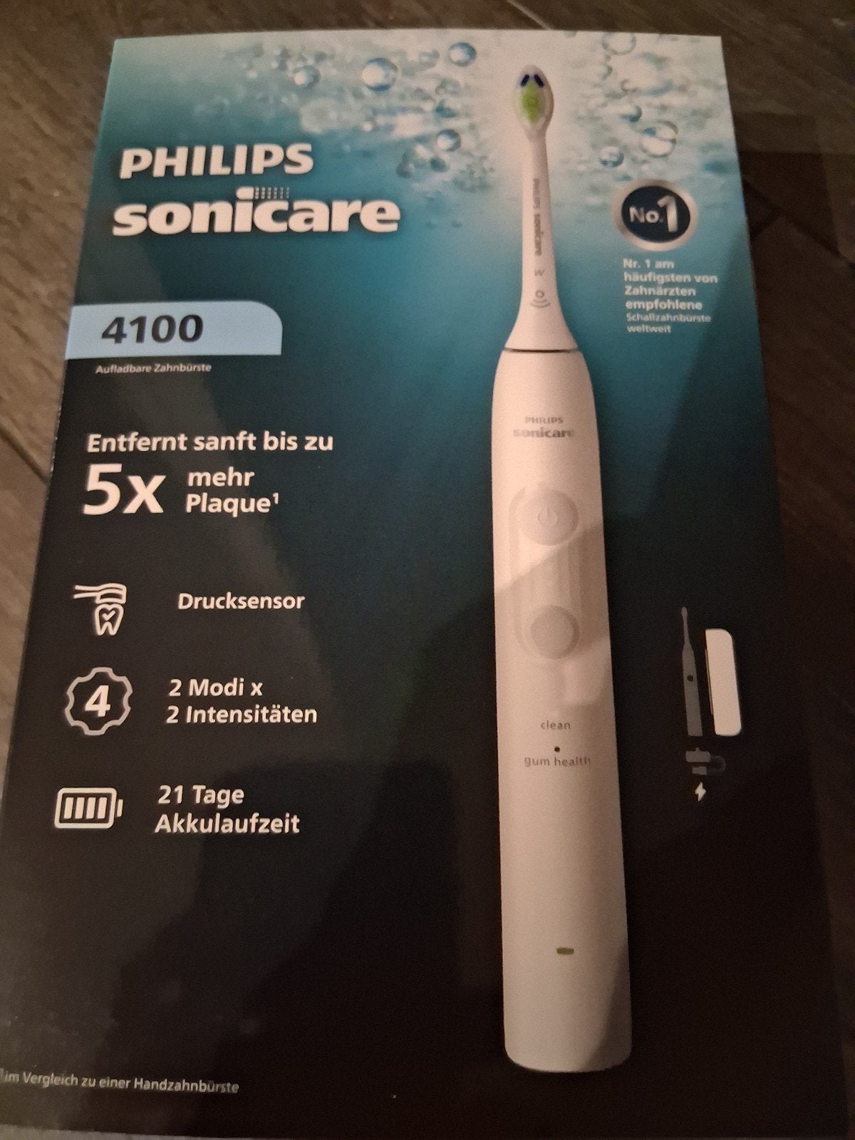 Philips sonicare 4100 wit, Sieraden, Tassen en Uiterlijk, Uiterlijk | Mondverzorging, Ophalen of Verzenden, Nieuw, Tandenborstel