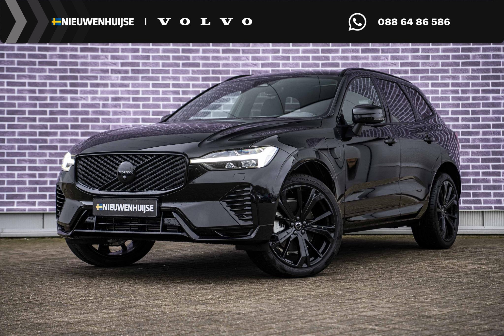 Volvo XC60 T6 Plug-in hybrid AWD Plus Black Edition | Google, Automaat, 12 maanden, Gebruikt, Euro 6