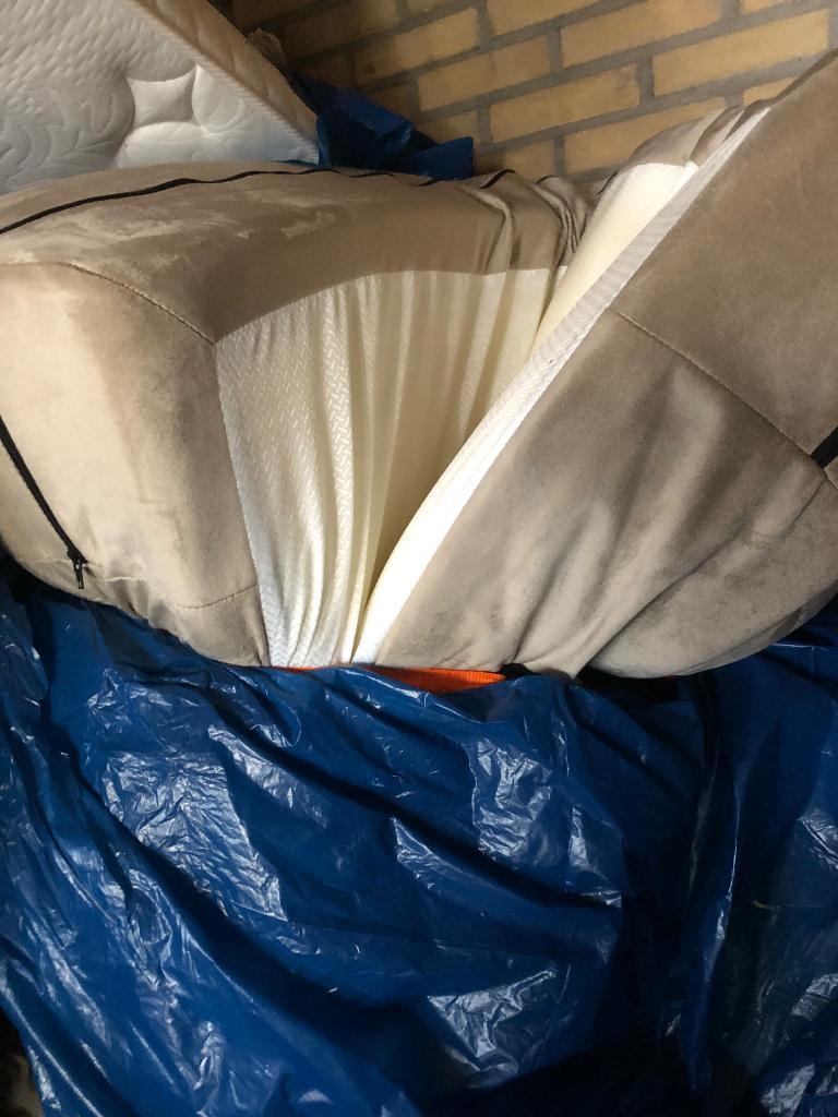 Nieuw kwaliteits matras inc topper, Ophalen, Matras, 180 cm, 220 cm