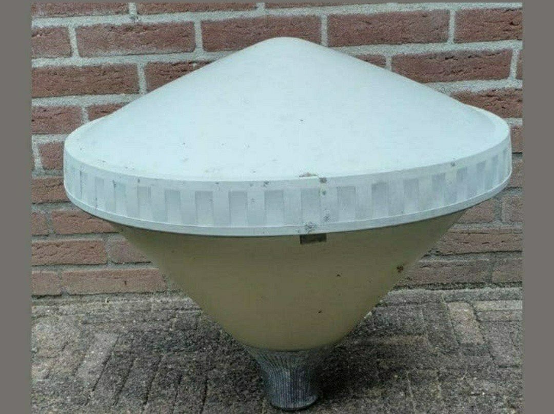 Lantaarnkap,Buitenlamp,Kap,Lantaarn,Tuin,Buitenverlichting, Ophalen, Overige typen, Wit, Rond