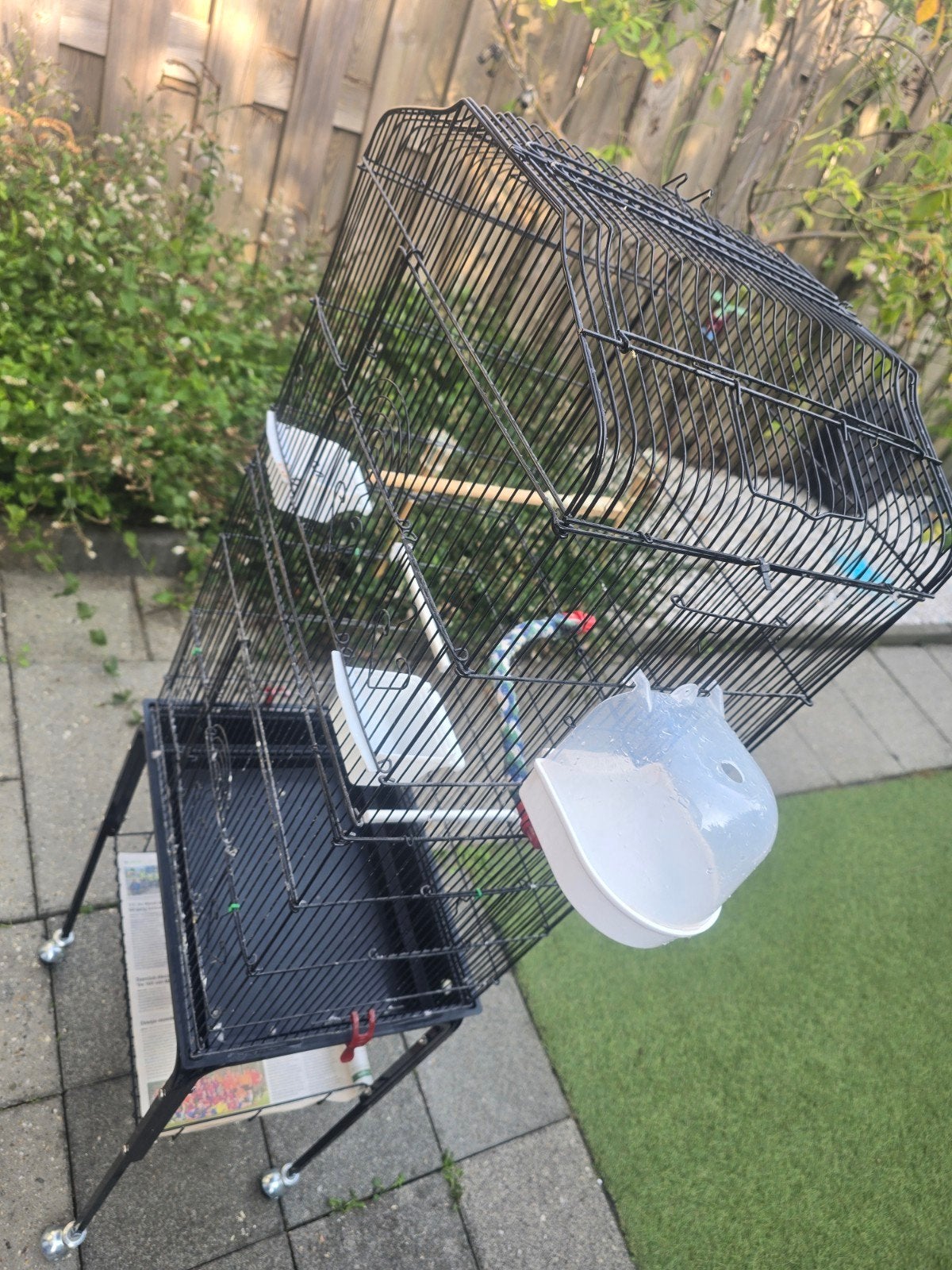 vogel kooi, Dieren en Toebehoren, Ophalen, Metaal, Vogelkooi