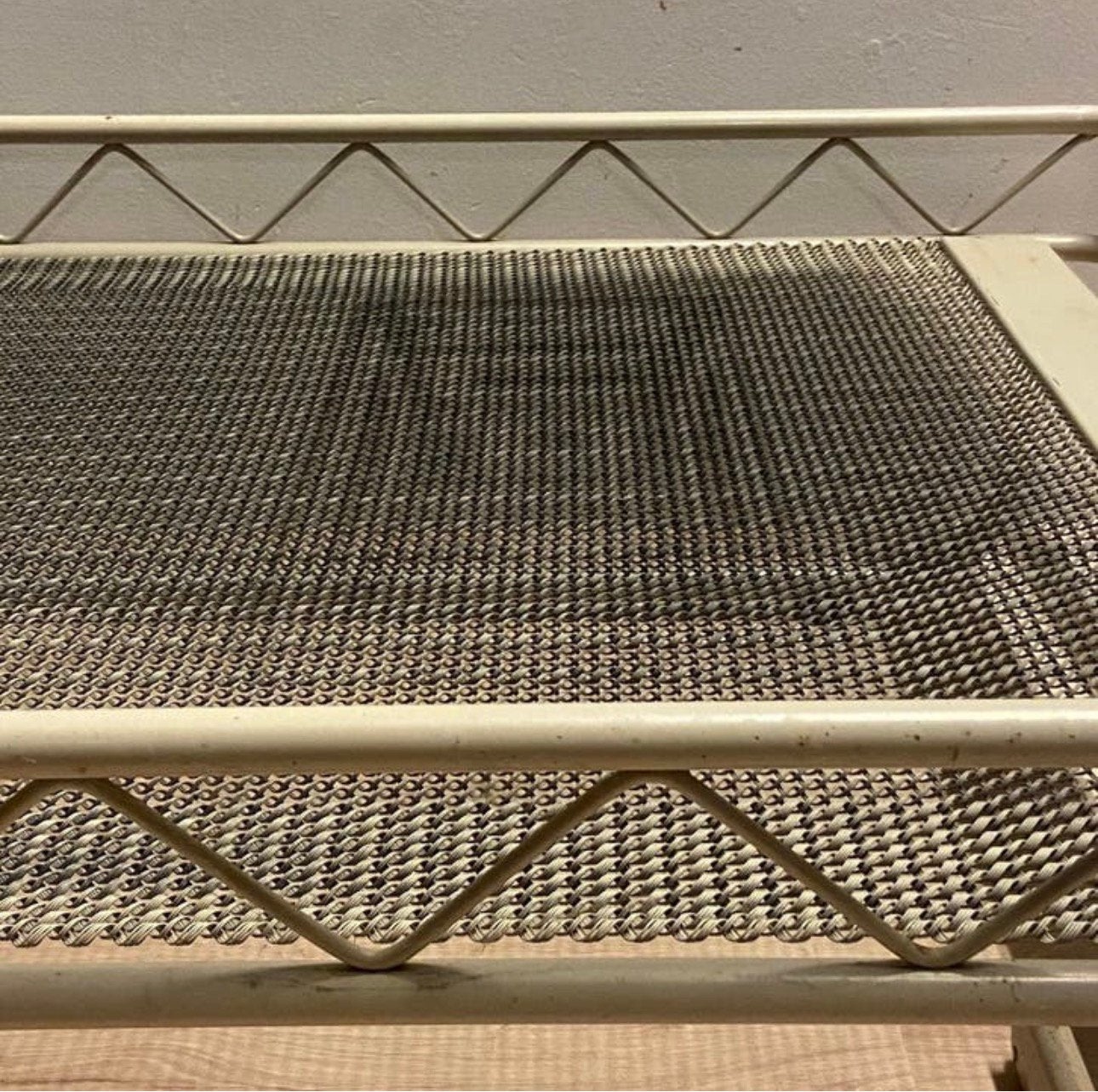 Opklapbaar bed Auping 1950 vintage, Ophalen, Eenpersoons, 190 cm of minder, Zo goed als nieuw