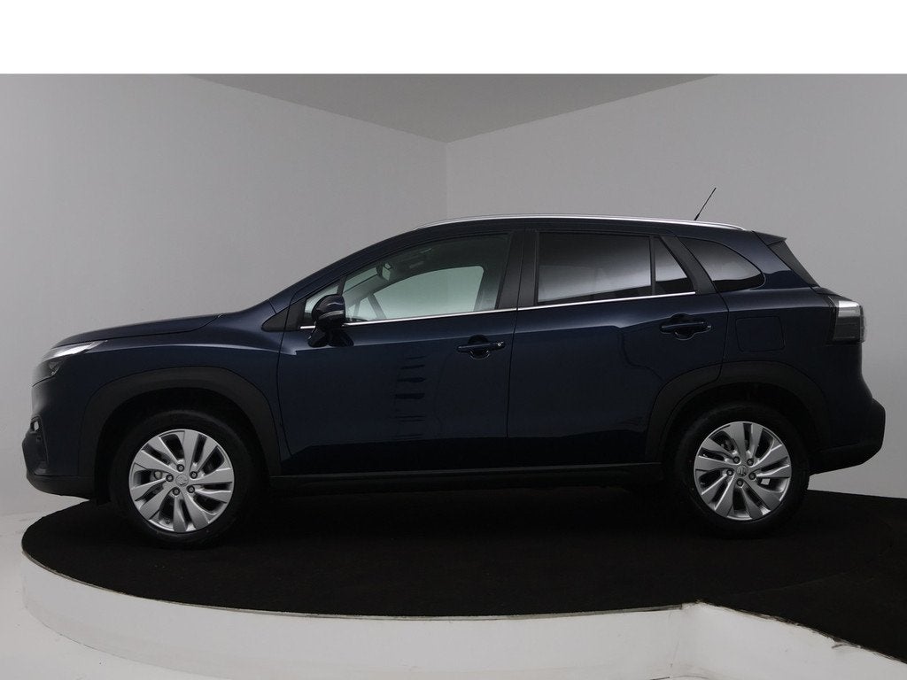 Suzuki S-Cross 1.4 Boosterjet Select Smart Hybrid | Voorraad, Auto's, Suzuki, Voorwielaandrijving, 12 maanden, Stof, Zwart