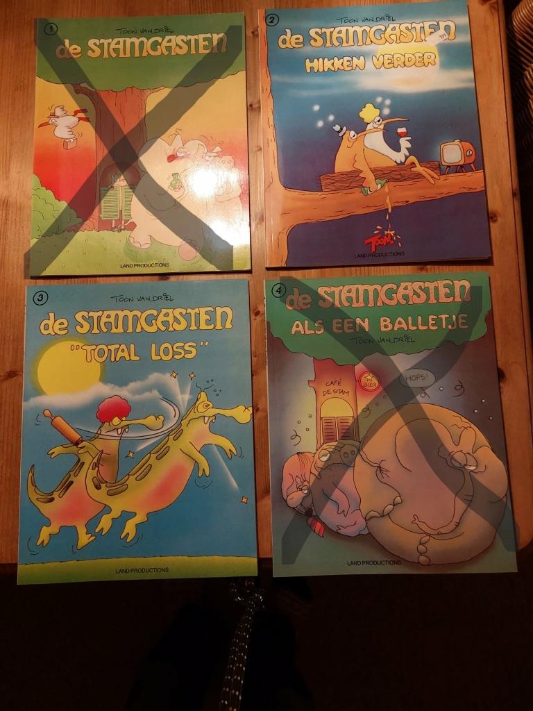Stripboeken van Stamgasten (Toon van Driel), Meerdere stripboeken, Ophalen of Verzenden, Zo goed als nieuw, Toon van Driel