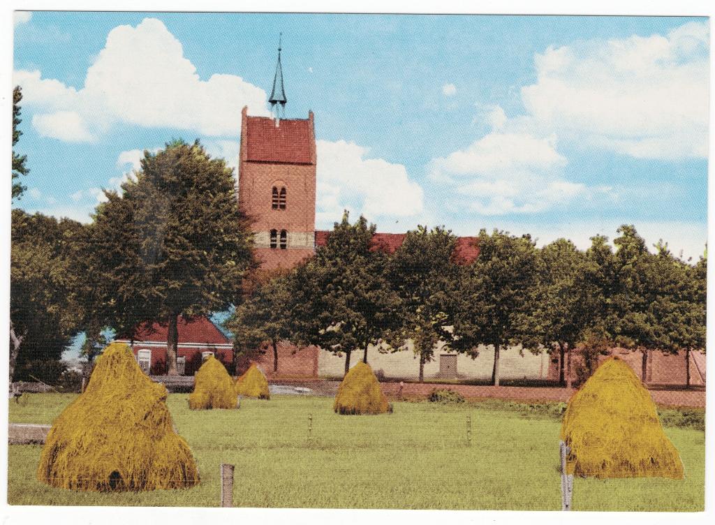 B2687 Anloo, herv. kerk, Ophalen of Verzenden, 1960 tot 1980, Ongelopen, Drenthe