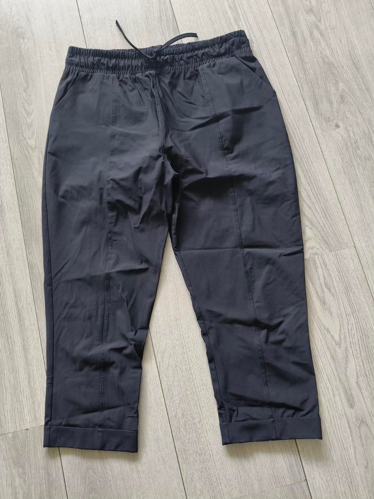 HER. Travelstof L.  Donker blauw . Z g.a.n, Maat 38/40 (M), Blauw, Ophalen of Verzenden, Zo goed als nieuw