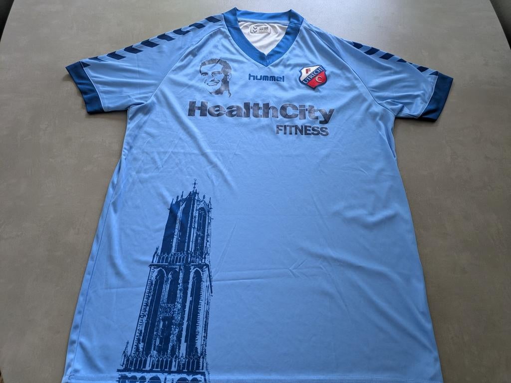 Voetbalshirt FC Utrecht vintage shirt Di Tomasso Zeldzaam, Ophalen of Verzenden, Zo goed als nieuw, Shirt