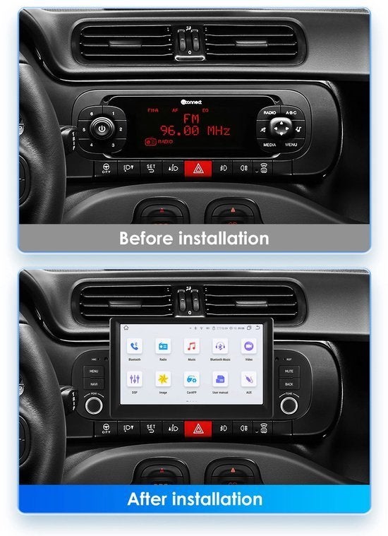 1Din Android 13 Autoradio – Car Multimedia Speler, Corvance B.V., Verzenden, Nieuw, Corvancebol@gmail.com