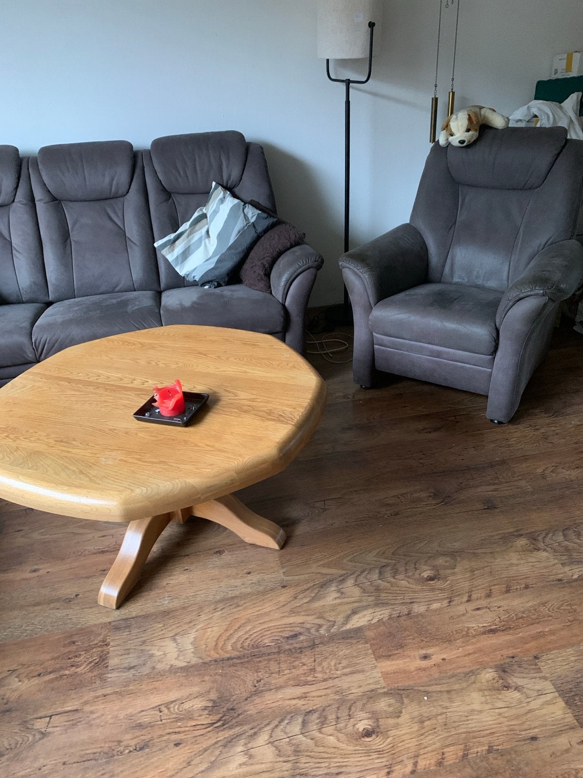 Houten salontafel, zo goed als nieuw, Ophalen, Zo goed als nieuw, Hout, 75 tot 100 cm