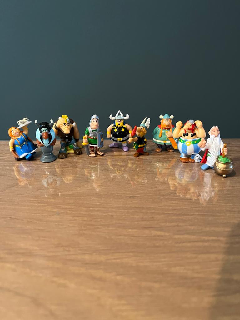 Leuke set Asterix en Obelix poppetjes, Verzamelen, Ophalen of Verzenden, Zo goed als nieuw